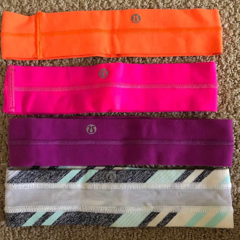 lululemon headband set !